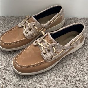 RAINBOW GLITTER Sperry boat shoes🌈